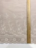 Хлопок вышитый ПЕНКА КАПУЧИНО