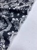 Курточная ткань ЦВЕТЫ Белые