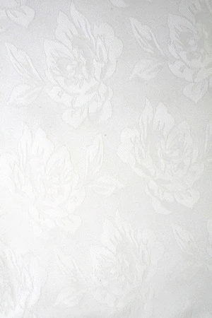 Жаккард хлопковый МОЛОЧНЫЕ РОЗЫ 2