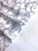Курточная ткань ЗАВИТКИ Серый