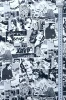 Шелк искусственный КОМИКСЫ