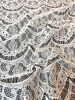 Кружевное полотно "Легкий бриз" молочный