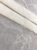 Хлопок ВЫШИТЫЙ молочный