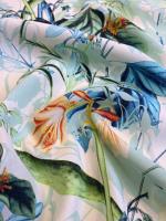 Вискоза ТРОПИКИ зеленые