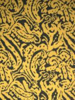 Трикотаж МОРОЗНОЕ УТРО горчичный полотно