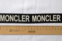 Тесьма репсовая Логотип Moncler 1