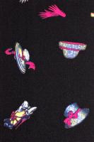 Креп плательный ДАМСКИЕ ШТУЧКИ черный