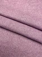 Трикотаж меланж с люрексом ПУДРА РОЗОВАЯ трикотажная ткань 