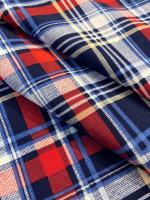 Полувискоза КЛЕТКА ВИШНЕВАЯ