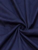 Замша двусторонняя ПРЕМИУМ темно - синяя