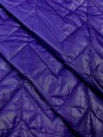 Стежка курточная "Зигзаг" ярко- синяя