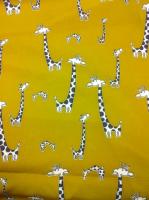 Креп -стрейч Забавные жирафики 1(1)