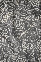 Бифлекс для купальников Кружевница серо - молочная 1