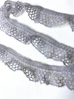 Кружево КУШ-0005 серый