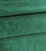 Микровельвет однотонный "Зеленый мох" ткани