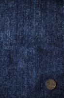 Трикотаж джерси Джинс Синий