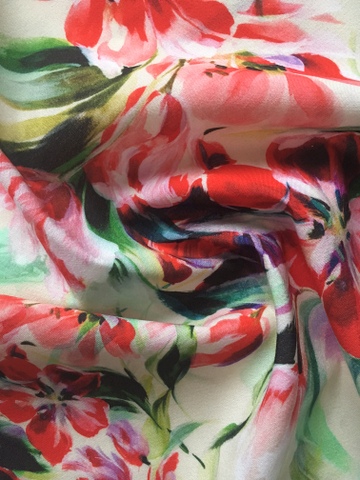 Лен ВЕСЕННИЕ ТЮЛЬПАНЫ