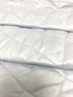 Стежка курточная "Ромбы" белая