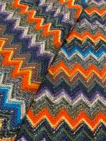 Трикотаж МИССОНИ ЗИМНИЙ оранжевый полотно