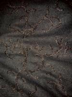 Лоден "Черный" с вышивкой ткани