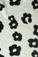 Трикотаж ЦВЕТЫ В СТИЛЕ PRADA молочный полотно