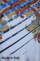 Шелк натуральный ЭТНО голубой