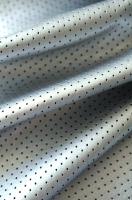 Кожа искусственная СЕРЕБРО перфорация