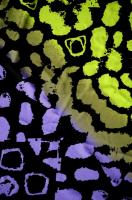 Трикотаж холодная вискоза Неоновый леопард 1