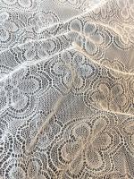 Гипюр с узором "Цветочки" ткань