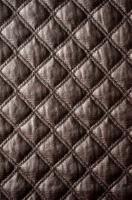 КОЖА искусственная СТЕЖКА КУБИКИ темный шоколад