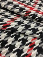 Ткань костюмно-пальтовая "Лапка классическая"