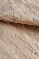 Тафта ВЫШИТЫЕ ВЕТОЧКИ фон крем - брюле Тафта ВЫШИТЫЕ ВЕТОЧКИ фон крем - брюле ткань