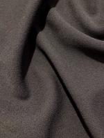 Креп плательно - костюмный ЧЕРНЫЙ