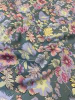 Вискоза ИЗЫСКАННЫЙ МИЛЬФЛЕР припыленная бирюза