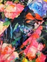 Стежка курточная РОЗЫ МИКС.