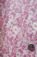 Жаккард Россыпь мелких цветов - малина 1 Жаккард Россыпь мелких цветов - малина 1