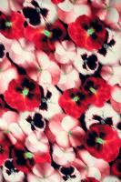 Шелк натуральный ФИАЛКИ