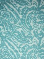 Трикотаж МОРОЗНОЕ УТРО бирюзовый полотно