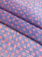 Батист ГОРОШКИ малиновые