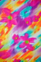 Бифлекс для купальников Цветы под дождем 1