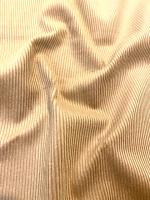 Вельвет однотонный "Ириска молочная" ткани