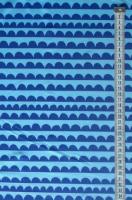 Бифлекс для купальников Синие фестончики 1