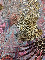 Шелк натуральный ЭТНО фуксия