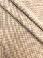 Трикотаж МЕЛКАЯ ГУСИНАЯ ЛАПКА бежевая полотно