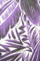 Крэш - шифон ОФЕЛИЯ фиолетовый