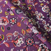 Шерсть плательная ЦВЕТОЧНЫЙ КОМПЛИМЕНТ бургундское вино ткани