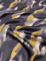 Шелк искусственный ЛАПКА КРУПНАЯ горчица