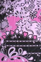 Сетка-компаньон СЕРДЕЧКИ фуксия 