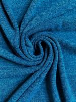 Трикотаж Ангора - меланж МОРСКАЯ ВОЛНА