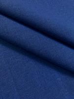 Лен однотонный СИНИЙ